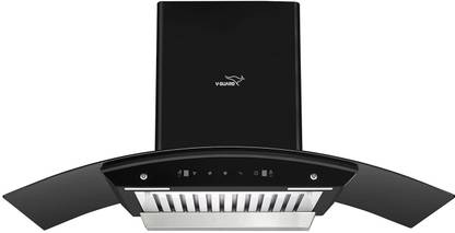 V-Guard A20 BL140 Auto Clean Wall Mounted Black 1200 CMH Chimney