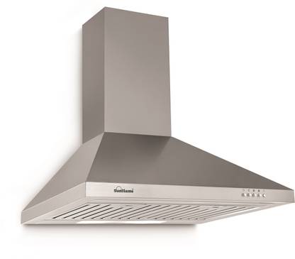 Sunflame FUSION 60 SS BF Wall Mounted Stainless Steel 850 m3/hr Chimney