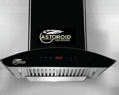 ASTOROID ASE CC Motion SS & PC 60 Auto Clean Wall Mounted BLACK, WHITE 1100 CMH Chimney