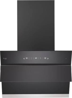 Preethi Alcor KH 211 with free installation3 Speed Chimney with 1200m3/h Suction Wall Mounted Black 1200 CMH Chimney