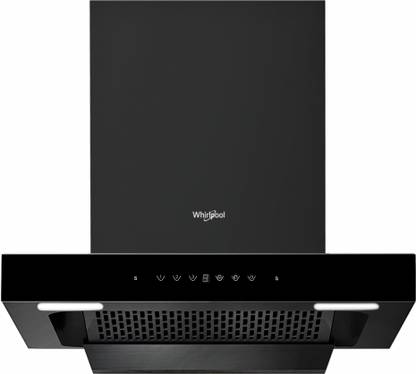 Whirlpool TAFL PRO 60 HAC BK HOOD Auto Clean Wall Mounted Black 1600 CMH Chimney