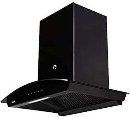 Kaff VASCO DHC 60 Auto Clean Wall Mounted Matt Black Finish 1250 CMH Chimney