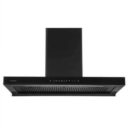 RUWA Jade 90 Filterless Auto Clean Wall Mounted Black 1350 CMH Chimney