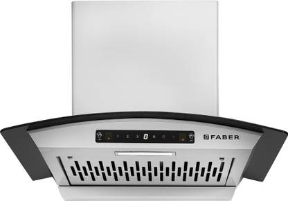 FABER Hood Venice IN HC SC FL LG 60 Auto Clean Wall Mounted LIGHT GREY 1200 CMH Chimney