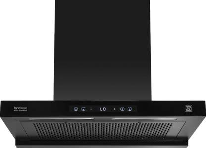 Hindware DARCIA BLDC 90 | New Launch 2025 | BLDC Motor | Filterless Auto Clean Wall Mounted BLACK 1500 CMH Chimney