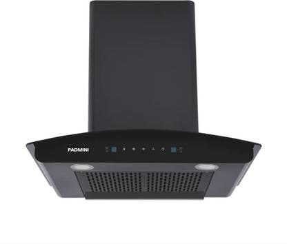 PADMINI DELTA 60 AUTO CLEAN 160W Auto Clean Wall Mounted BLACK 1450 CMH Chimney