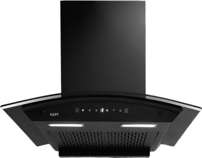 Kaff MAINZ DHC 90 Auto Clean Wall Mounted BLACK 1100 CMH Chimney