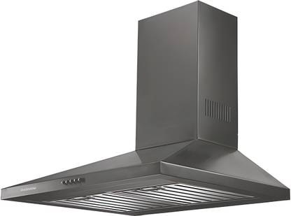 PADMINI ACE BLACK Wall Mounted BLACK 1150 CMH Chimney