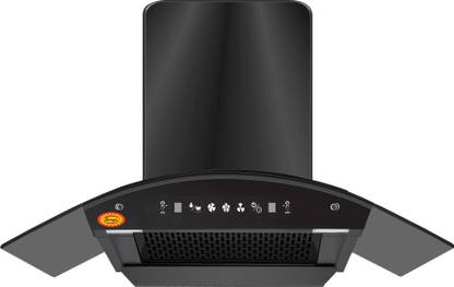 Maplin Net90 Auto Clean Wall Mounted Black 1400 CMH Chimney