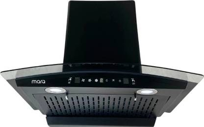 MarQ by Flipkart OMEGA FL 60 Auto Clean Wall Mounted Black 1250 CMH Chimney