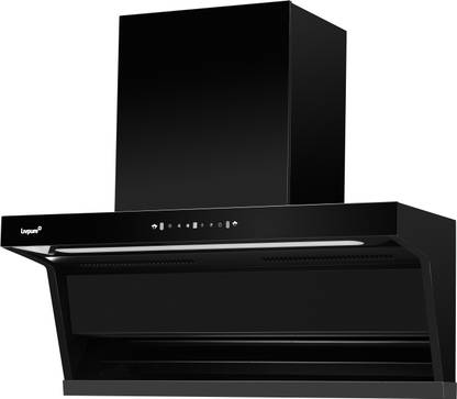 LIVPURE QUARTZ-90-FL-HAC Auto Clean Wall Mounted Black 1650 CMH Chimney