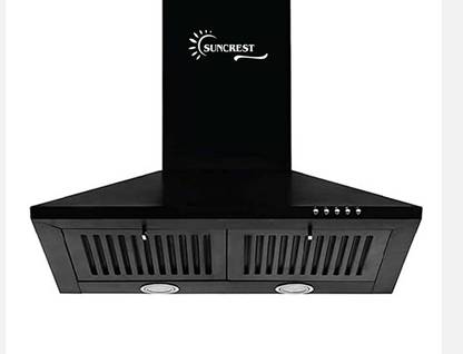 Suncrest kitchen Kitchen 001 Auto Clean Wall Mounted Mid night black 1100 CMH Chimney