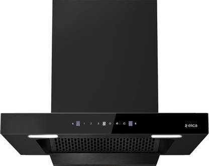 Elica FL PLUS 750 SPT HAC LTW MS NERO Auto Clean Wall Mounted Black 1600 CMH Chimney
