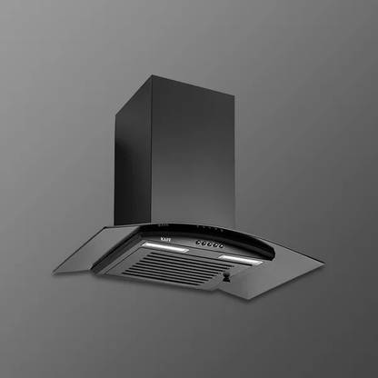 Kaff MAX BF 60 Auto Clean Wall Mounted Black 1420 CMH Chimney