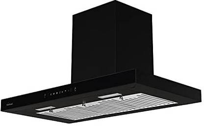 Sunflame CH CUPO 90 BK AC GC Auto Clean Wall Mounted BLACK 1250 CMH Chimney