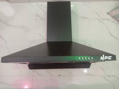 HPC KING 60 SUPER ECO Auto Clean Wall Mounted black 1350 CMH Chimney
