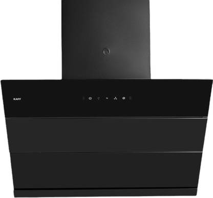 Kaff NOBELO LX DHC 75 Auto Clean Wall Mounted Black 1250 CMH Chimney