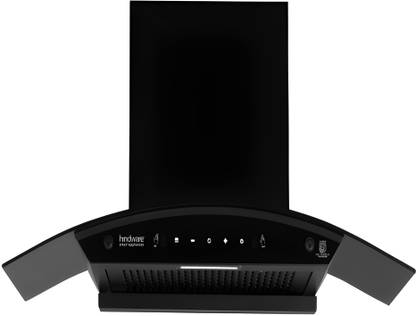 Hindware EVITA AC 75 IN WITH MOTION SENSOR ( LAUNCH YEAR 2025 ) Auto Clean Wall Mounted BLACK 1200 CMH Chimney