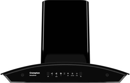 Crompton CHD-SSC60BFE-MBL Auto Clean Wall Mounted Midnight Black 1260 CMH Chimney