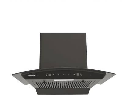 PADMINI RACER 60 Auto Clean Wall Mounted BLACK 1350 CMH Chimney