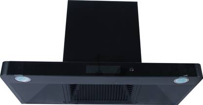HPC ultra VISTA VC 60 CM Auto Clean Ceiling Mounted BLACK 1000 CMH Chimney