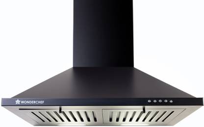 WONDERCHEF Power Elite 60 cm Auto Clean Wall Mounted Black 1050 CMH Chimney