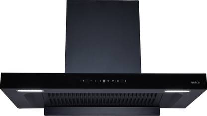 Elica FL PLUS 900 SPT MAX HAC LTW MS NERO Auto Clean Wall Mounted Black 1600 CMH Chimney