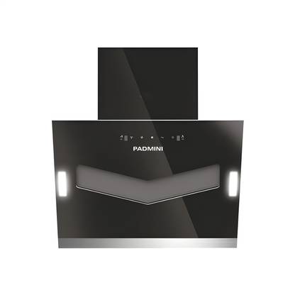 PADMINI HYPERVENT 60 Wall Mounted BLACK 1450 CMH Chimney