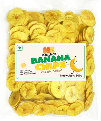 Manichips Kerala Banana Chips (Coconut Oil) - Healthy Chips