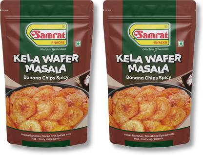 SAMRAT | Kela Wafer Masala Banana Chips | A Flavorful Snack for Every Craving | Chips