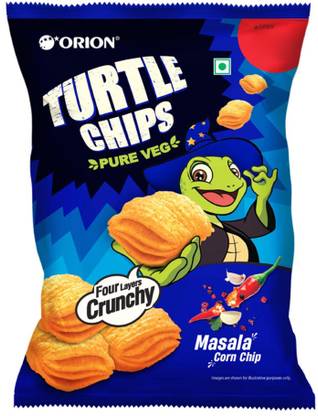 ORION Turtle Masala Corn Chips