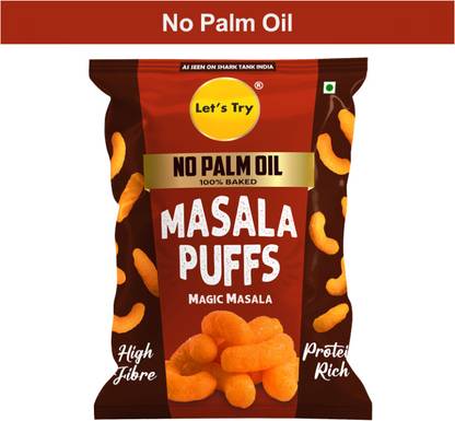 Let's Try Masala Puffs Puffcorn