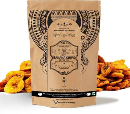 looms & weaves Fresh Homemade Ripened Banana Chips - 400 gms Chips