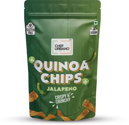 Chef Urbano Quinoa Chips Jalapeno 85g Chips