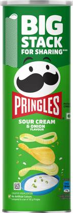 Pringles Sour Cream and Onion Flavour Chips