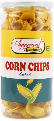 aggarwalnamkeen Corn Chips Achari Tasty Flavoured Chips | Crunchy & Tasty Chips