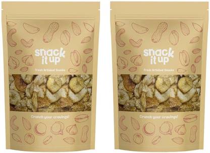SNACK IT UP Banana Chips,Crispy South Indian Snack | Classic Flavour, Vacuum Fried Chips