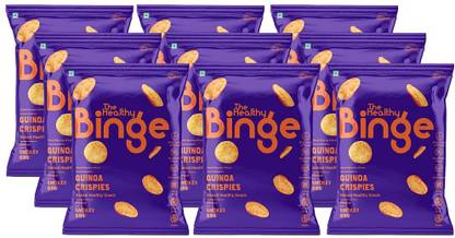 The Healthy Binge Quinoa Crispies- Smokey BBQ Chips