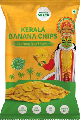 Beyond Snack Kerala Banana Sour Cream, Onion and Parsley Chips