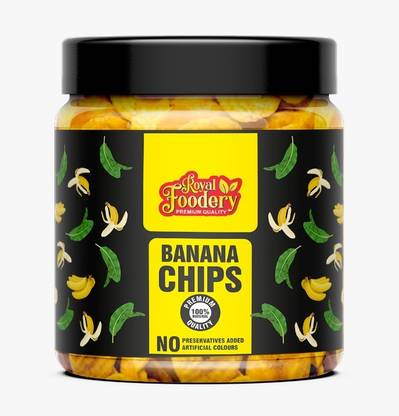 Royal foodery Banana Chips | Kerala Homemade Banana Chips 250gm Chips