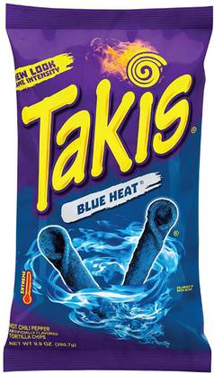 Takis Blue Heat Chips