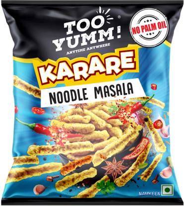 Too Yumm! Karare Noodle Masala No Palm Oil 60% less Saturated Fat Chips
