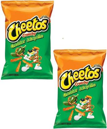 Fritolay Cheetos Cheddar Jalapeno Crunchy Chips