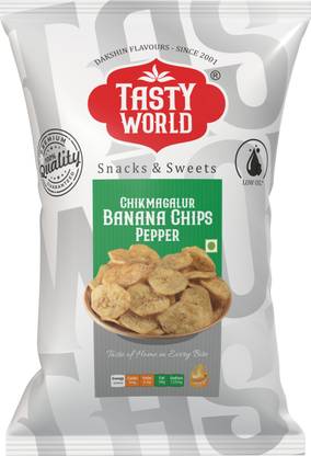 Tasty World Pepper Banana Chips