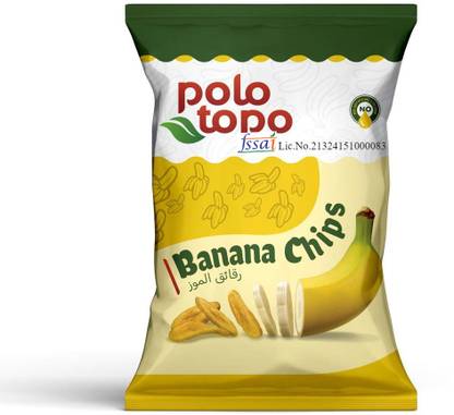 Polotopo BANANA CHIPS THE TASTE OF NATURE Chips - 90 GRAM EACH PACK Chips