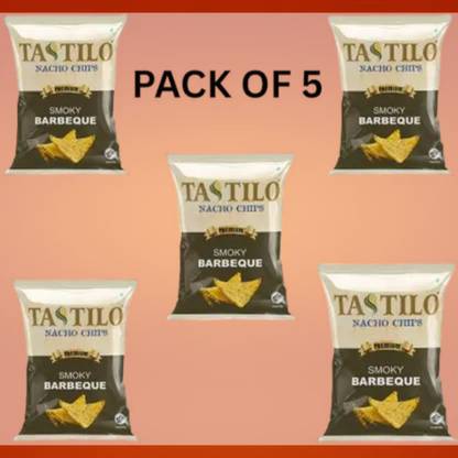 Tastilo Nachos BBQ – Family Pack of 5 Chips