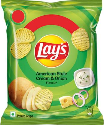 Lay's American Style Cream and Onion Flavour Chips