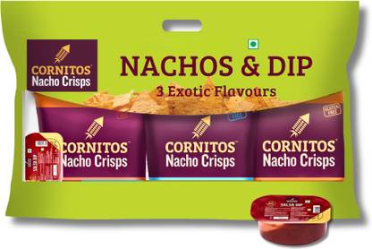 CORNITOS 3 Exotic Flavours Nachos Nachos