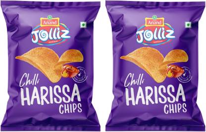 TASTEA ANAND CHILLI HARISSA CHIPS 135 gm Pack of 2 Chips