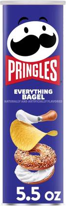 Pringles Everything Bagel Flavored Potato Crisps (SPECIAL EDITION) (IMPORTED FROM USA) Chips